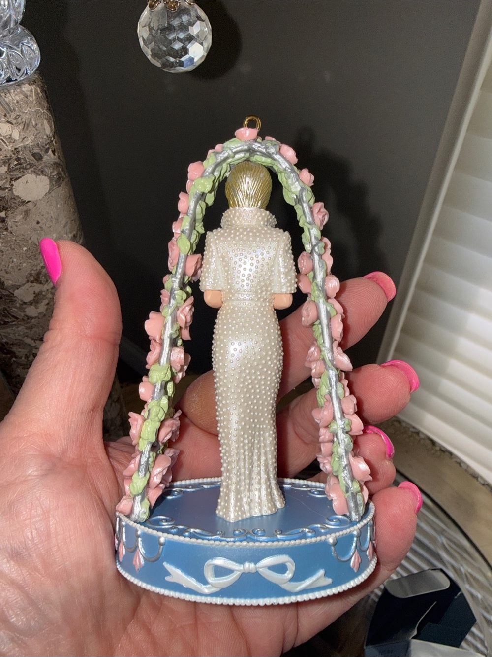 Carlton Cards Diana Princess of Wales  Ornament in Original Box Vintage 1998 - Picture 7 of 11